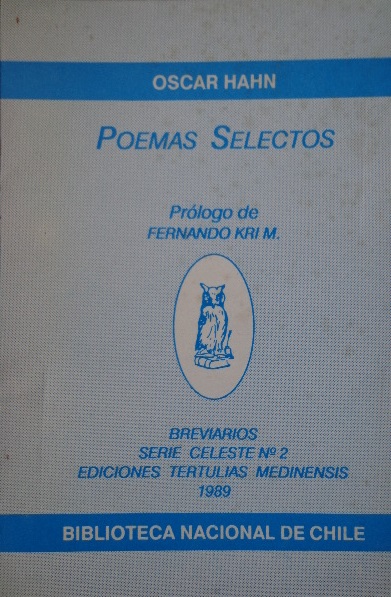 Oscar Hahn - Poemas selectos