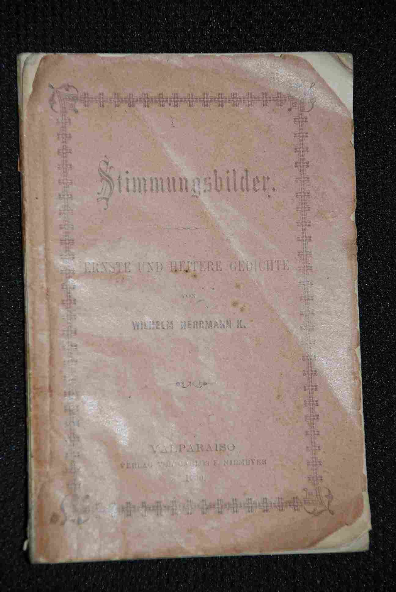 Stimmungsbilder Ernste und Heitere Gedichte von Wilhelm Herrmann