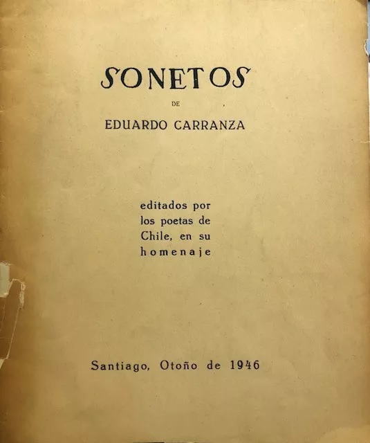 Eduardo Carranza. Sonetos.