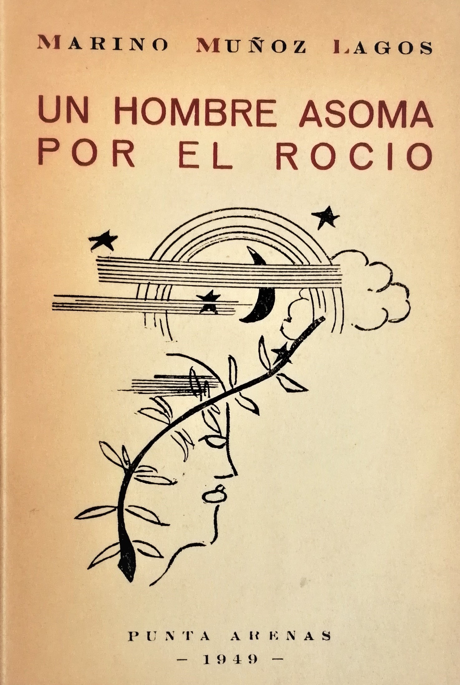 Marino Muñoz Lagos - Un hombre asoma por el rocío 