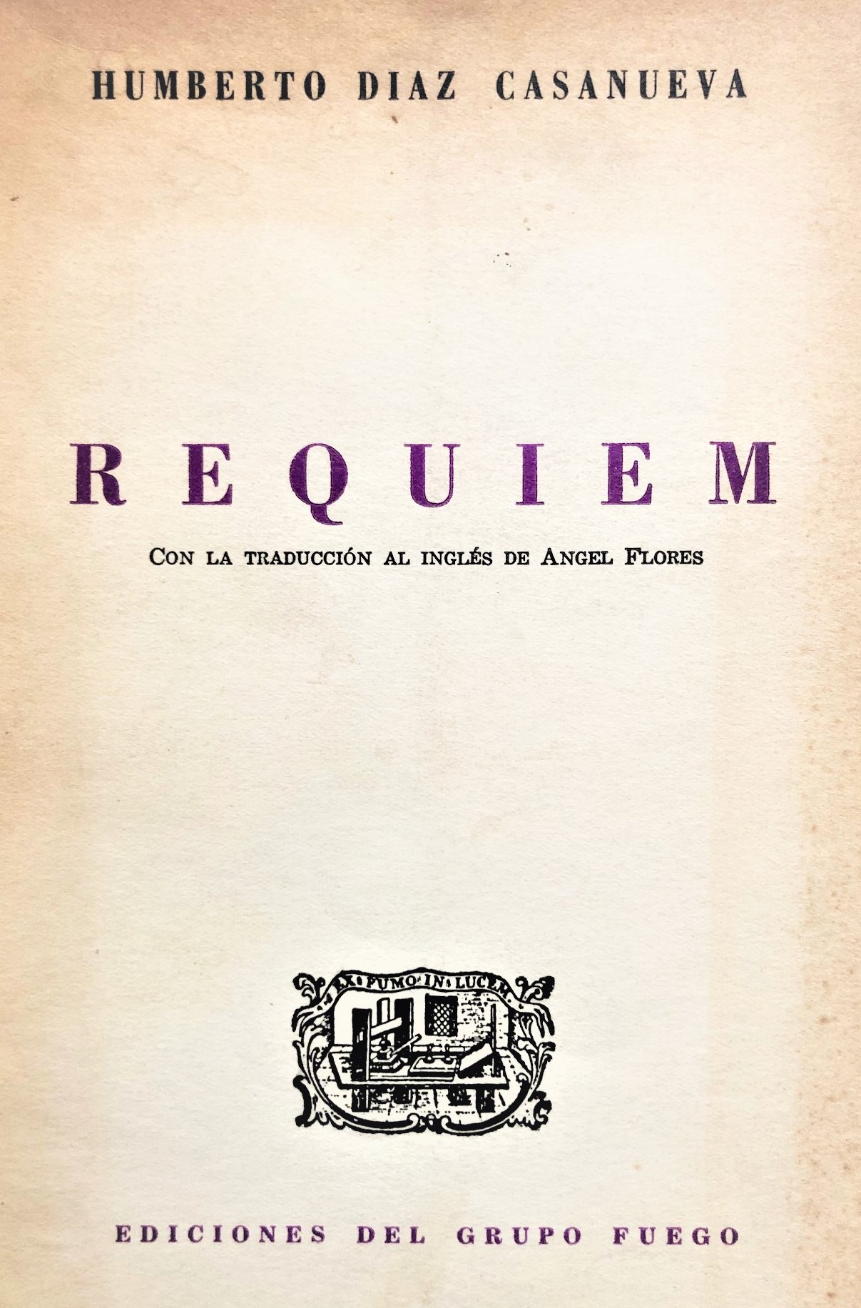 Humberto Diaz Casanueva - Requiem