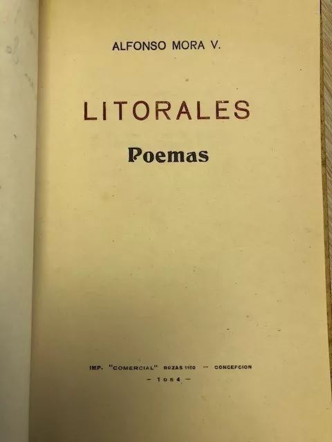 Alfonso Mora. Poemas