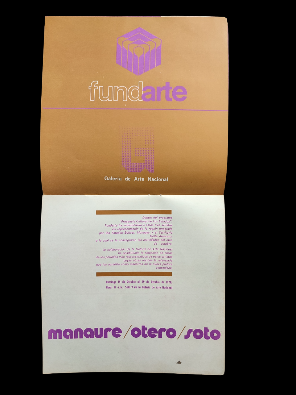 Fundarte	Manaure/Otero/ Soto