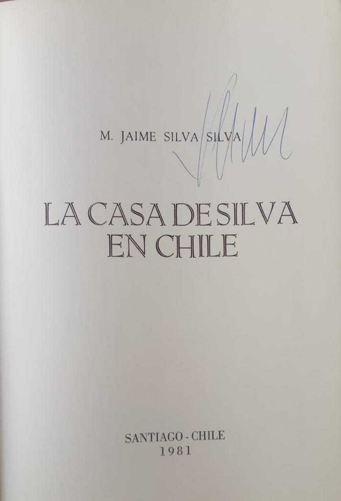 Jaime Silva. La Casa de Silva en Chile