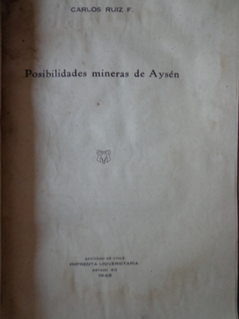 Carlos Riuz - Posibilidades mineras de Aysen 