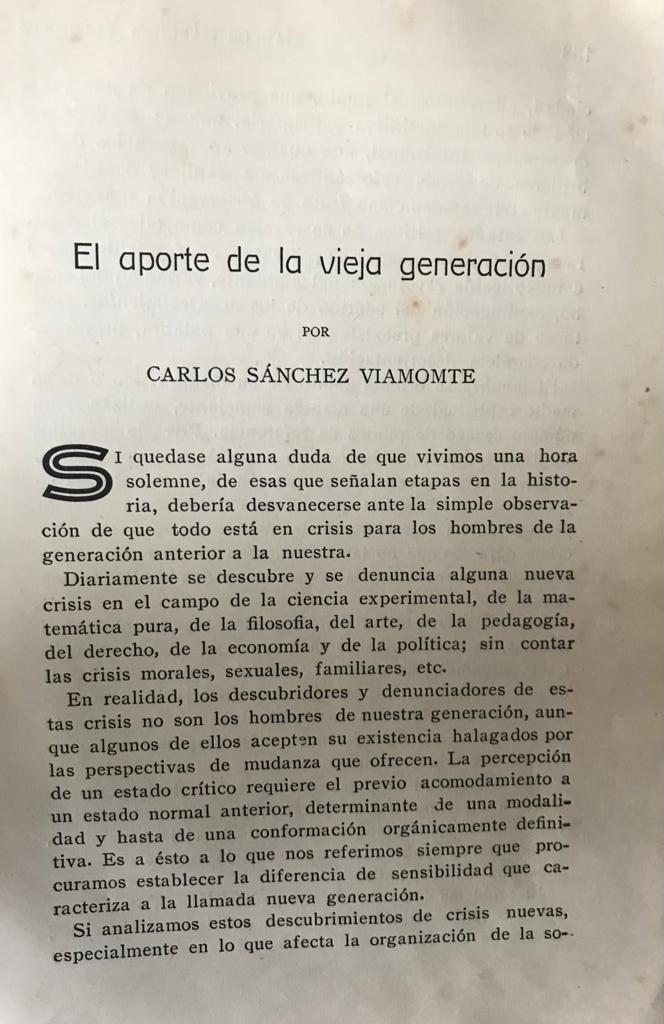 Carlos Américo Amaya, Julio V. Gonzáles y Carlos Sánchez Viamonte. (Directores). 	Sagitario. Revista de Humanidades