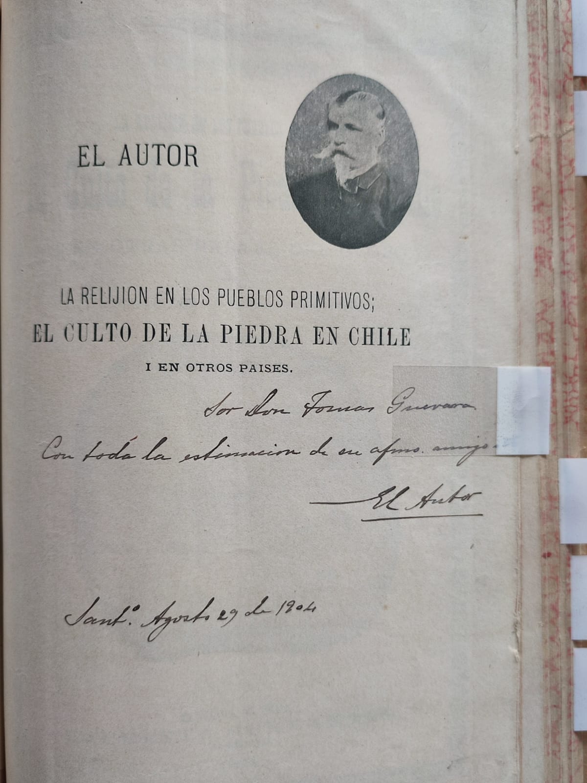 Varios autores. Etnología Americana. Literatura antropológica y etnológica de Chile. Capítulo segundo de una obra en prensa. 