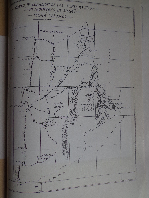 Comunidad Petróleos De  Antofagasta - Comunidad Petróleos De Antofagasta   Yacimientos De Sigla