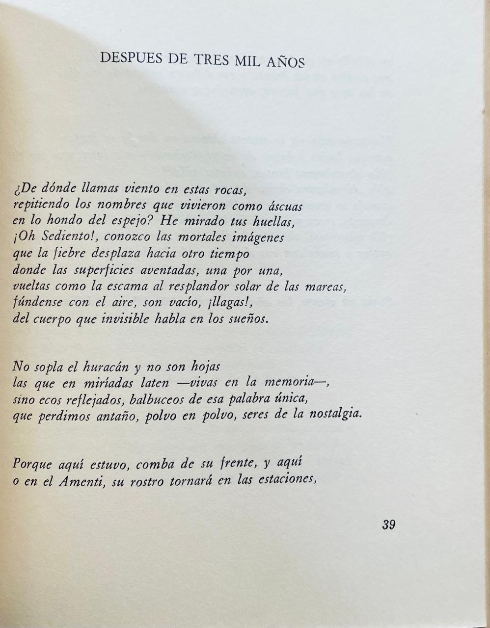 Ludwig Zeller 	Del Manantial (Poemas 1957-1961)