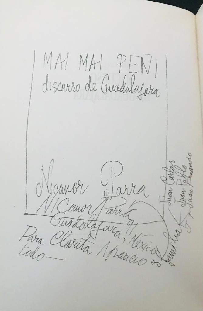 Nicanor Parra 	Discursos de Sobremesa