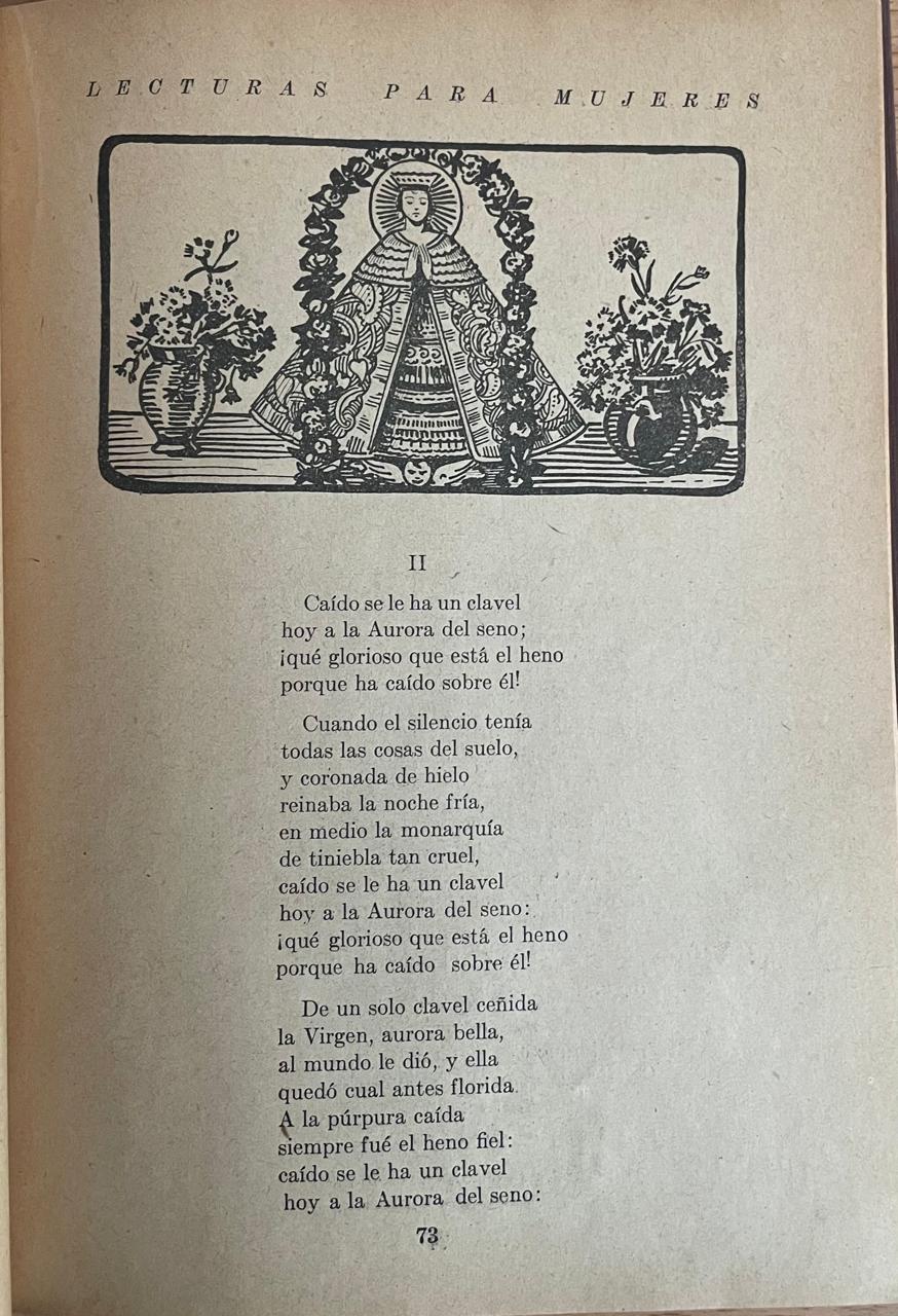 Gabriela Mistral 	Lectura para mujeres