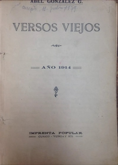 Abel González G. Versos viejos 