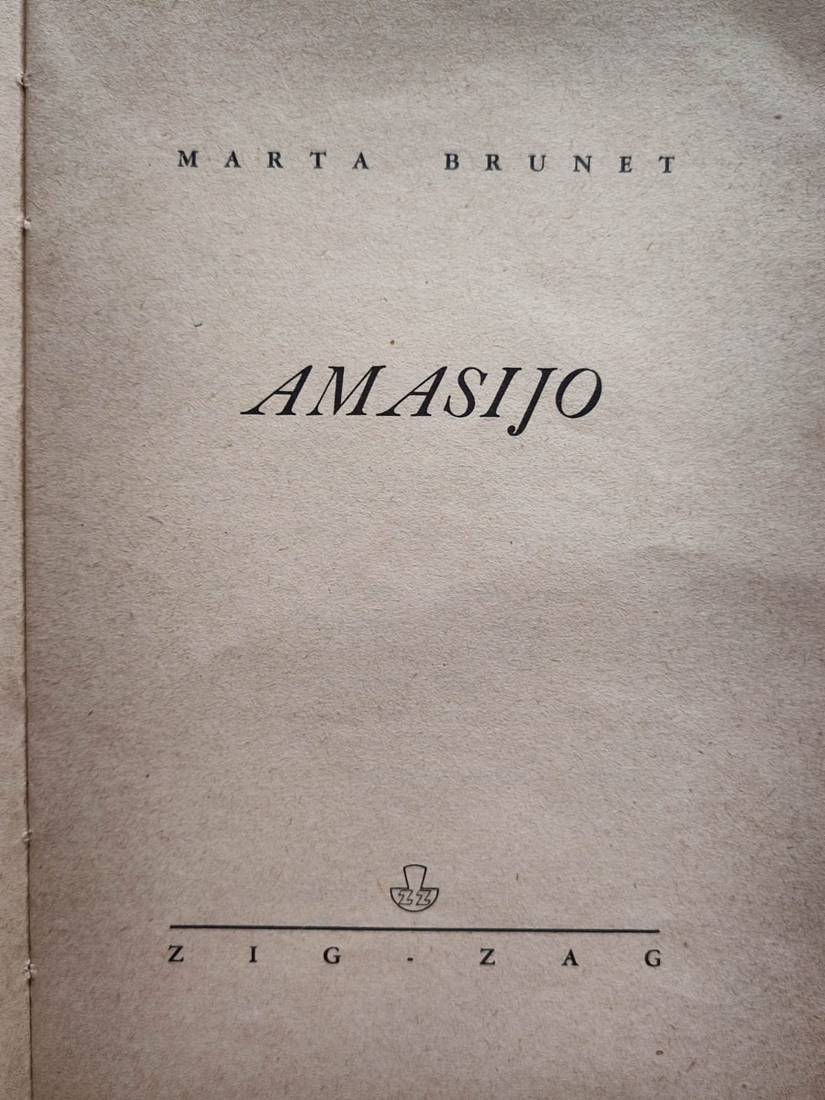 Marta Brunet.	Amasijo.