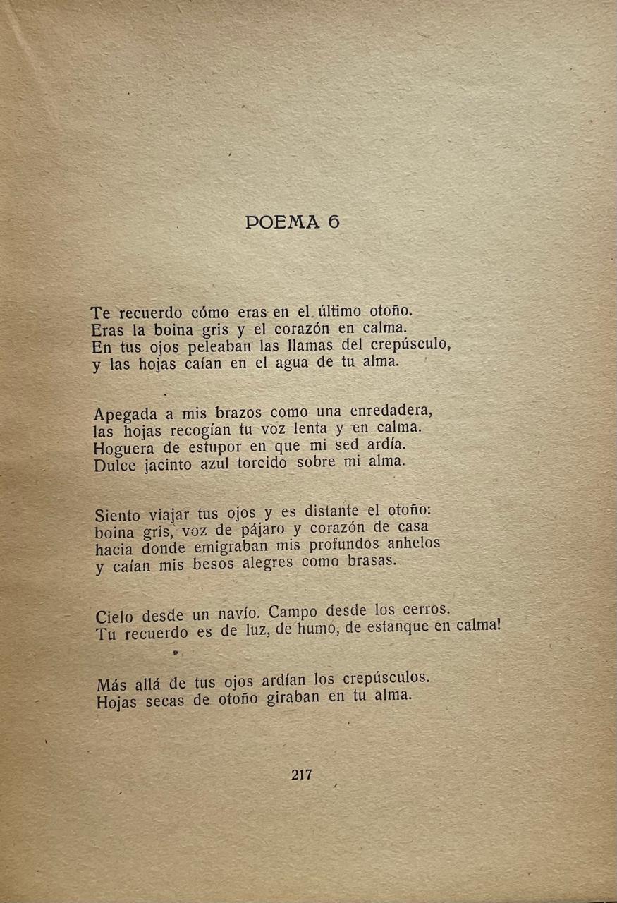 Pablo Neruda 	Cántico