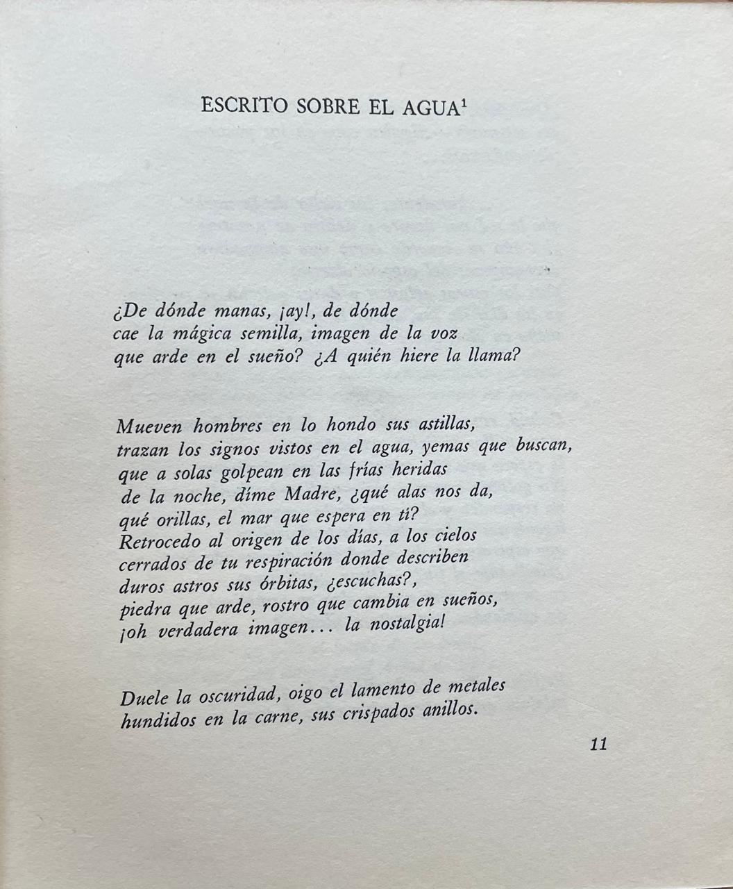 Ludwig Zeller 	Del Manantial (Poemas 1957-1961)