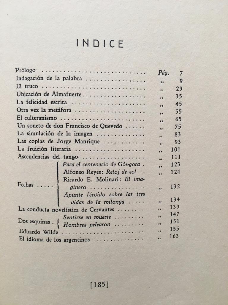 Jorge Luis Borges. El idioma de los argentinos 