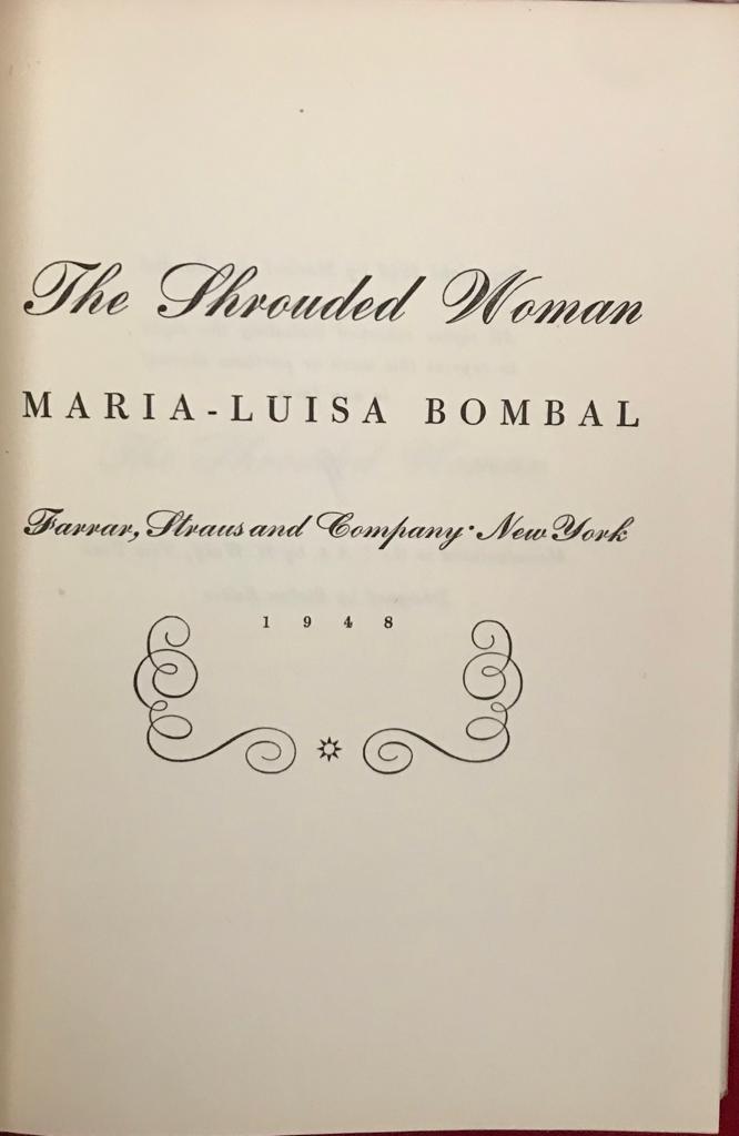 Maria Luisa Bombal 	The Shrouded Woman