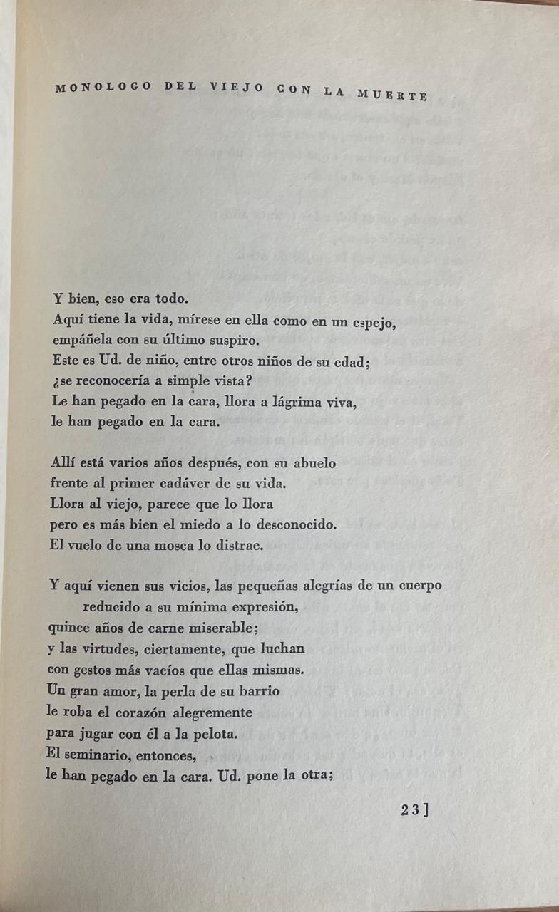 Enrique Lihn 	La pieza Oscura