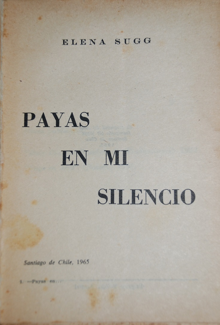 Elena Sugg - Payas En Mi Silencio 