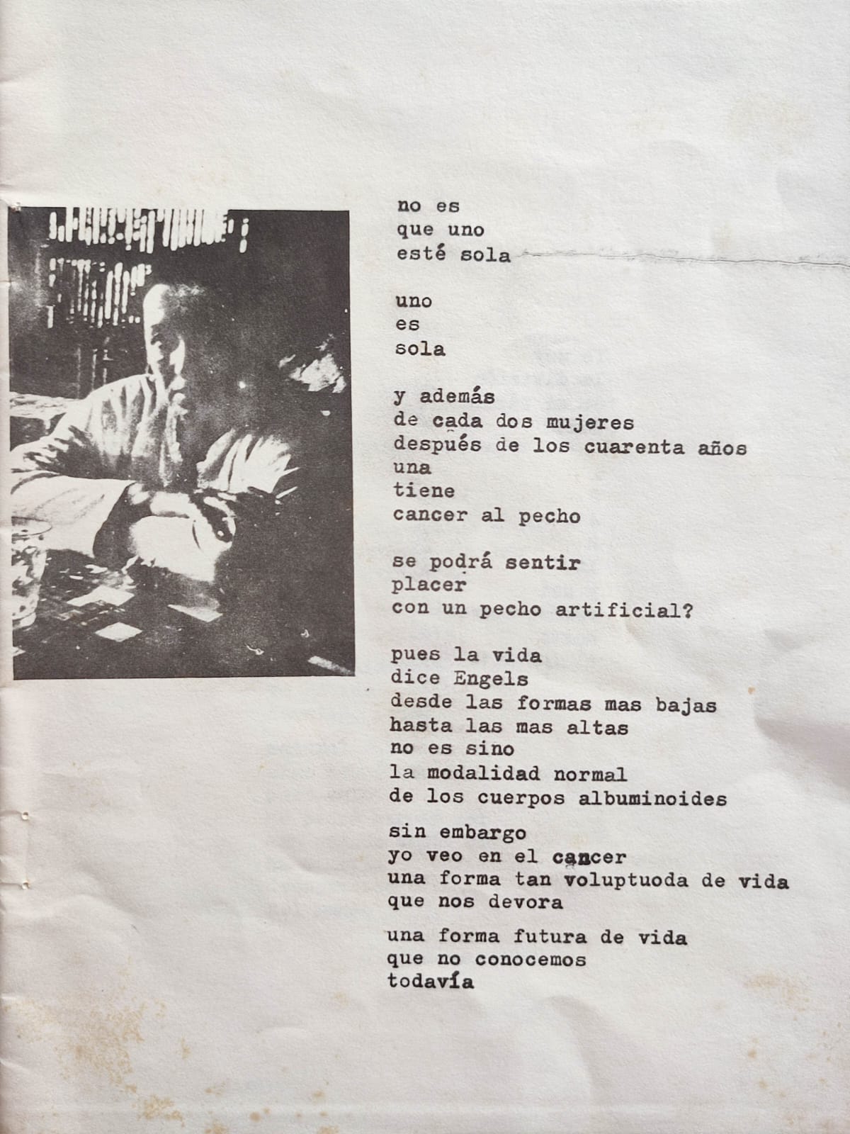 Raquel Weitzman.	Algunos poemas de amor y otros de muerte. 