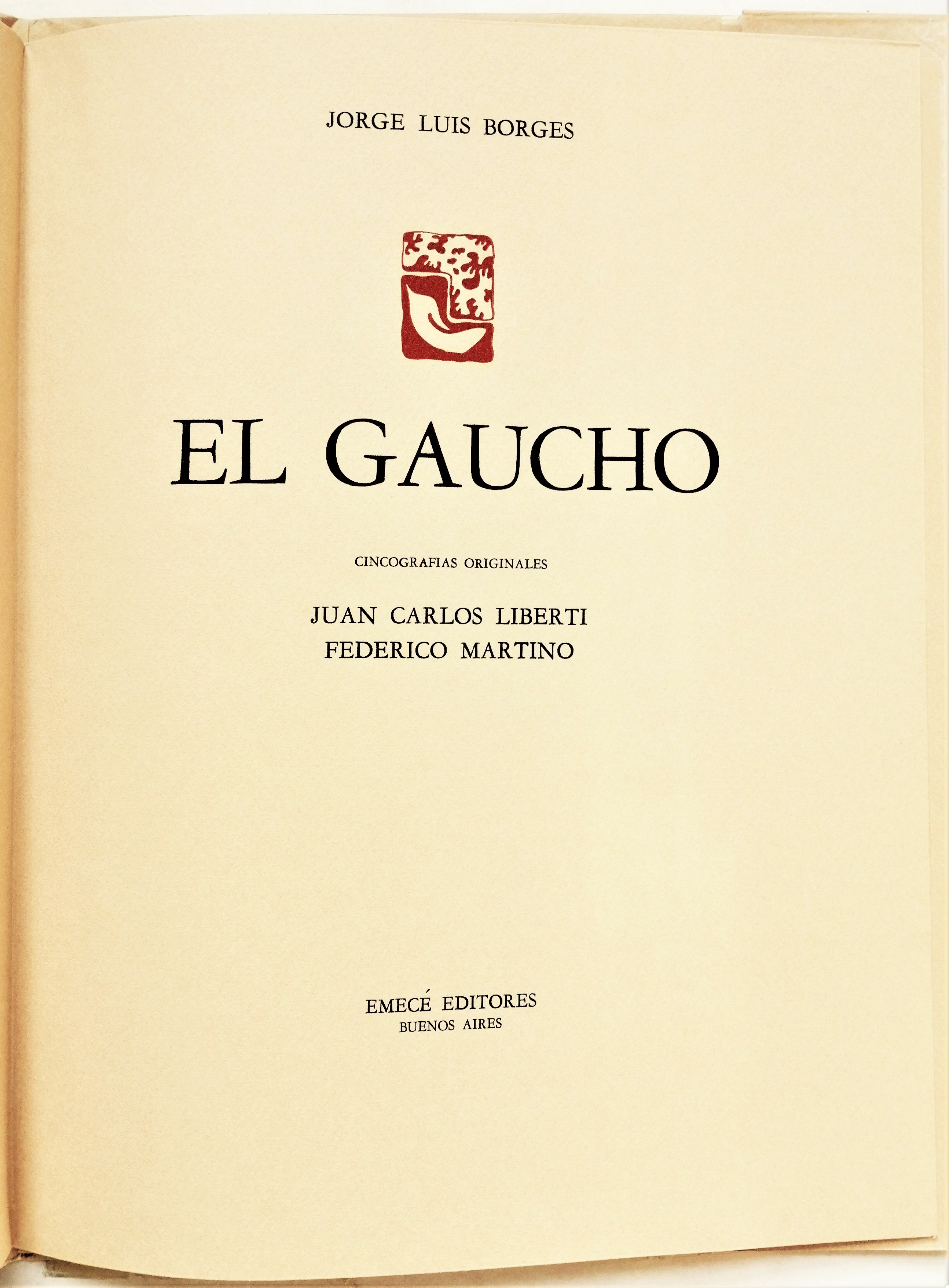 Jorge Luis Borges. El Gaucho