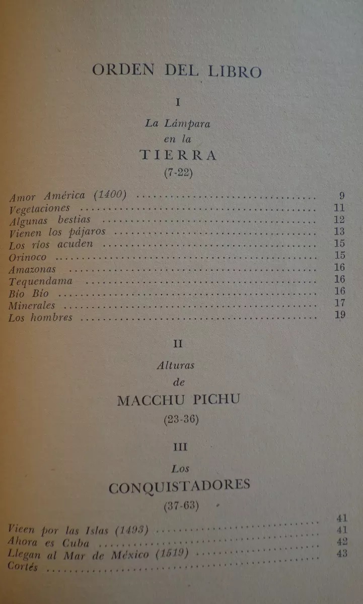 Pablo Neruda - Canto General (1955)