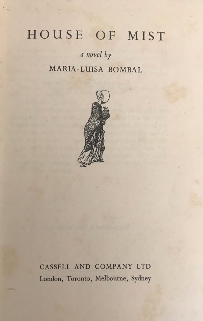 María Luisa Bombal . House of Mist 