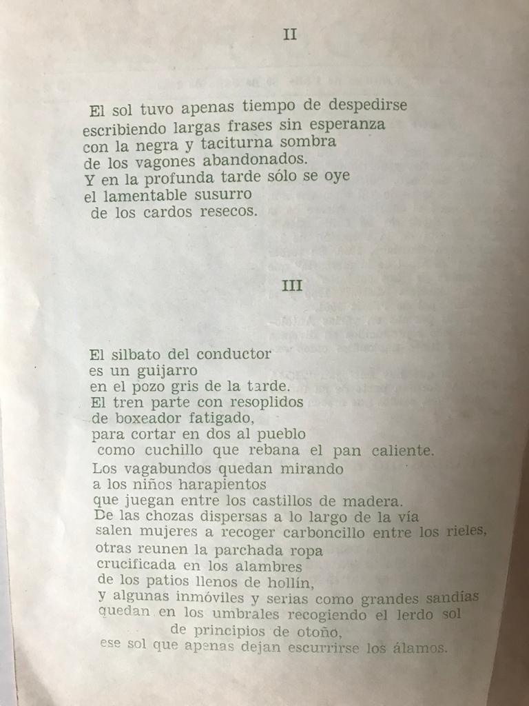 Jorge Teillier. Hoja de Poesía 