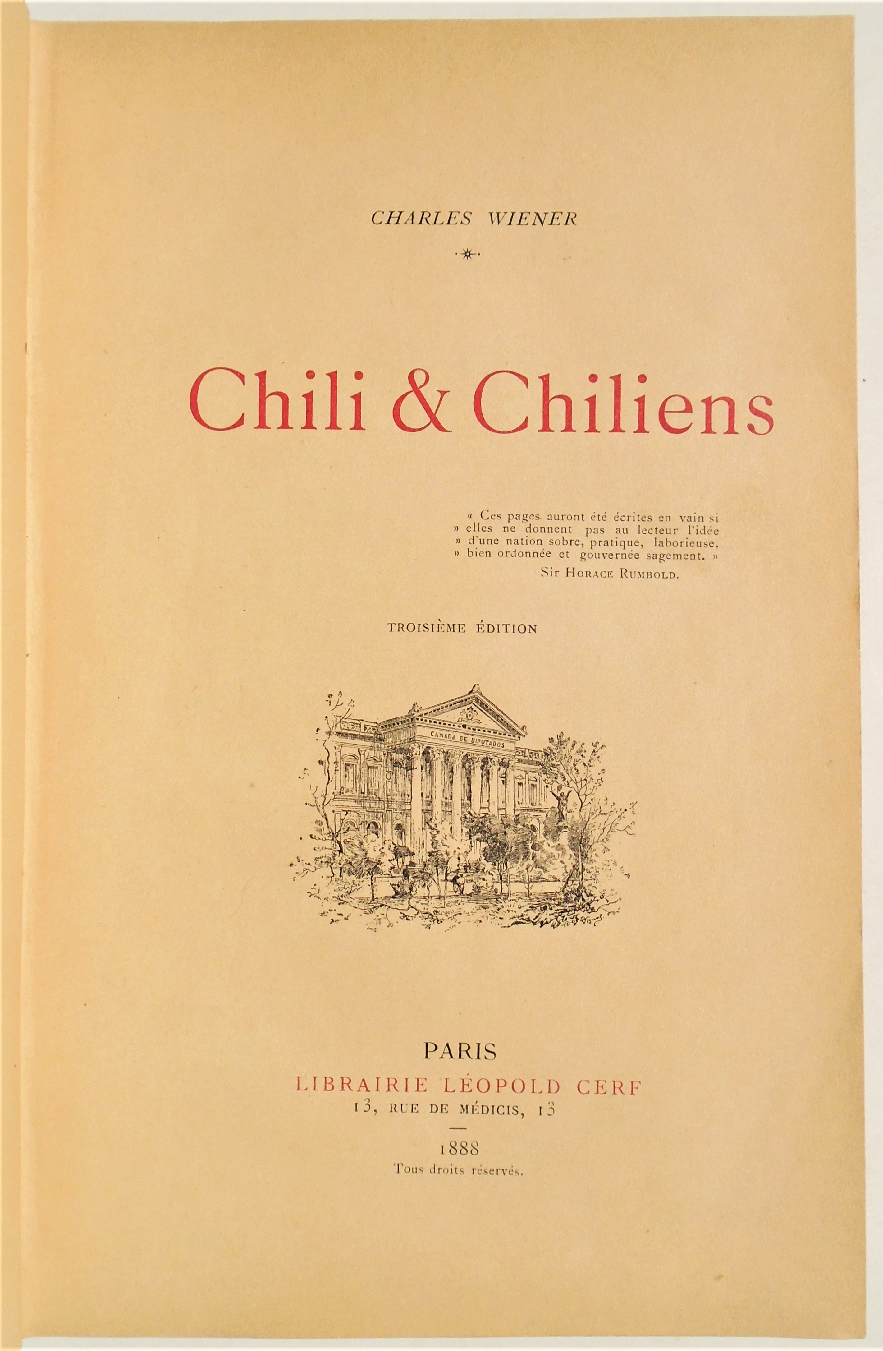 Charles Wiener - Chili & Chiliens