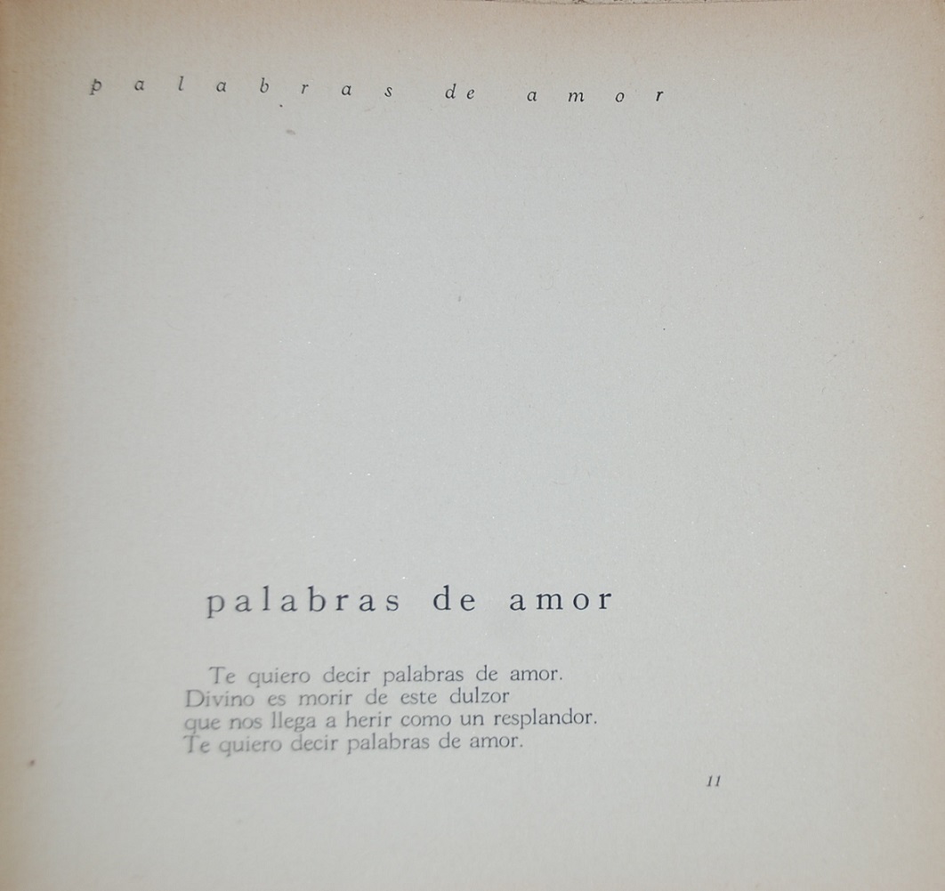 Roberto Meza Fuentes - Palabras de amor 