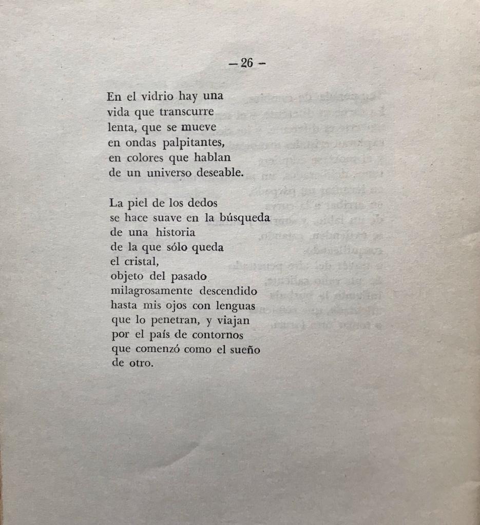 Alfredo Villanueva Collado. Las transformaciones del vidrio