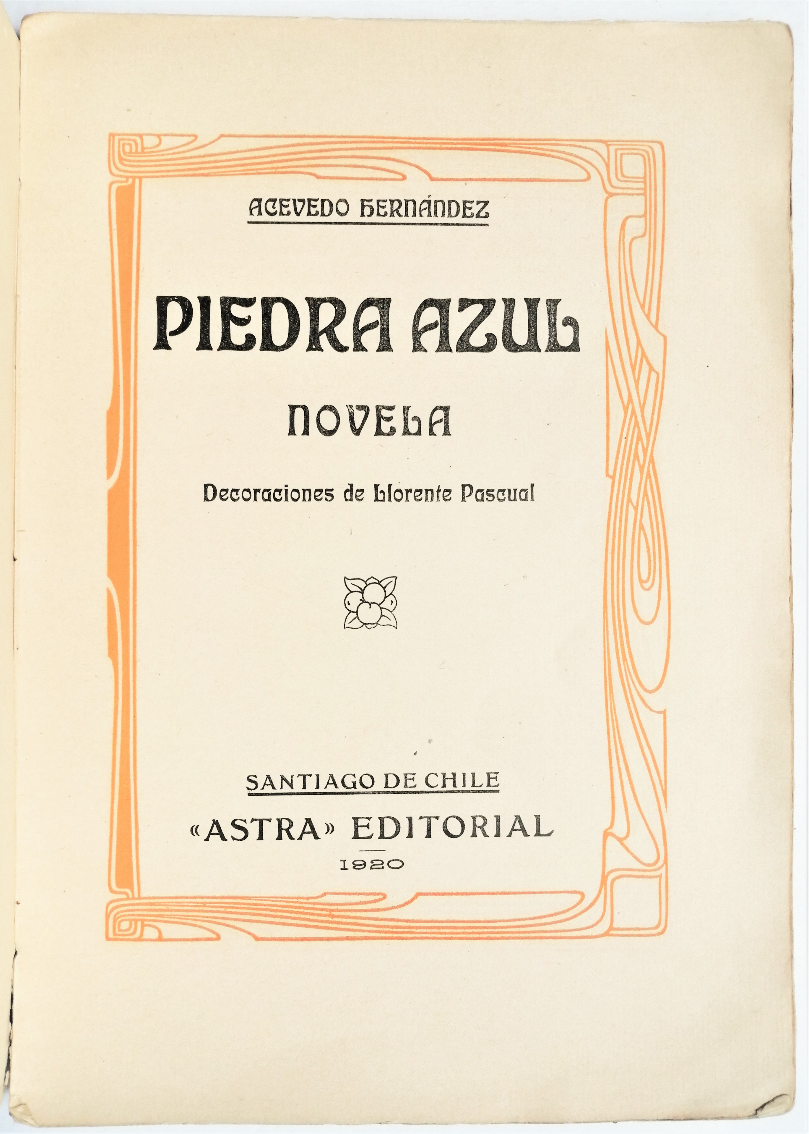 Acevedo Hernández - Piedra Azul