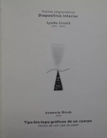 Agatha Grodek, Ana María Briede. Cinco. Columna verbal del cuerpo