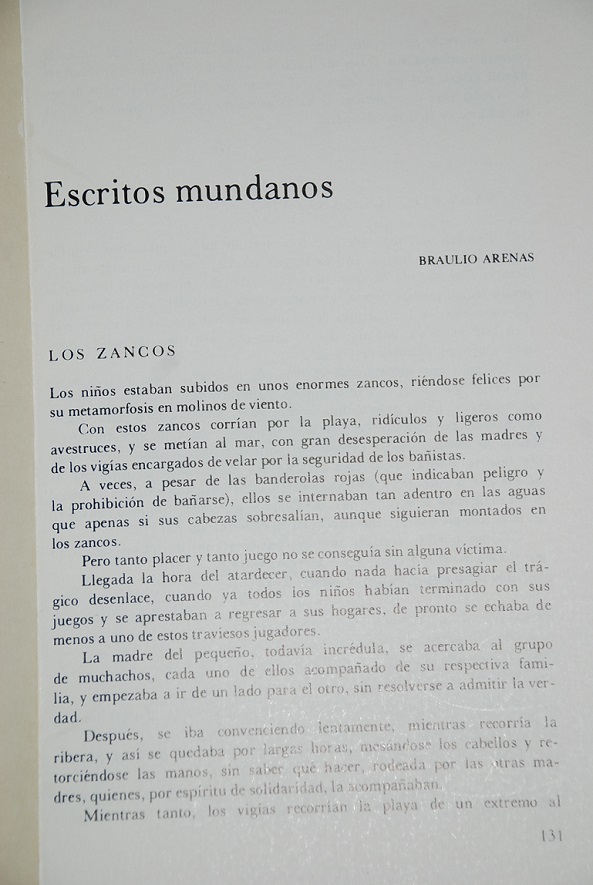 Braulio Arenas - Escritos Mundanos