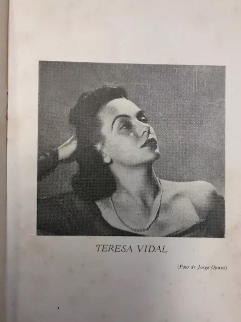 Teresa Vidal. Vertiente. Poemas.