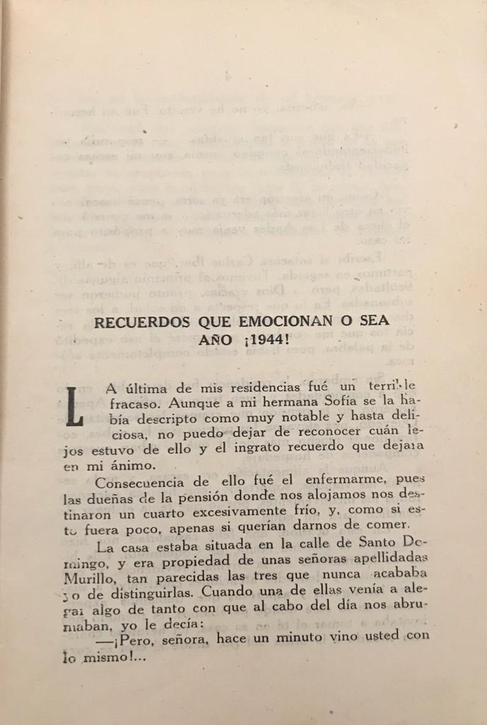 Violeta Quevedo	Clarín de Batalla… en las Blancas Nieves o sea 1944