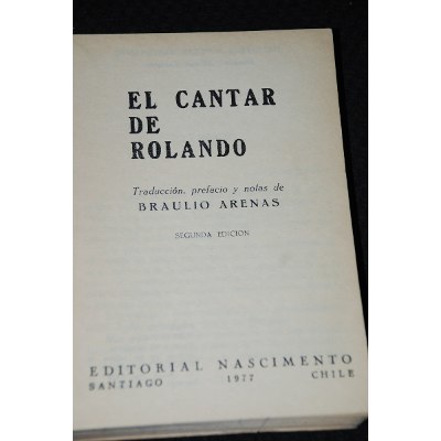 Braulio Arenas - El Cantar De Rolando