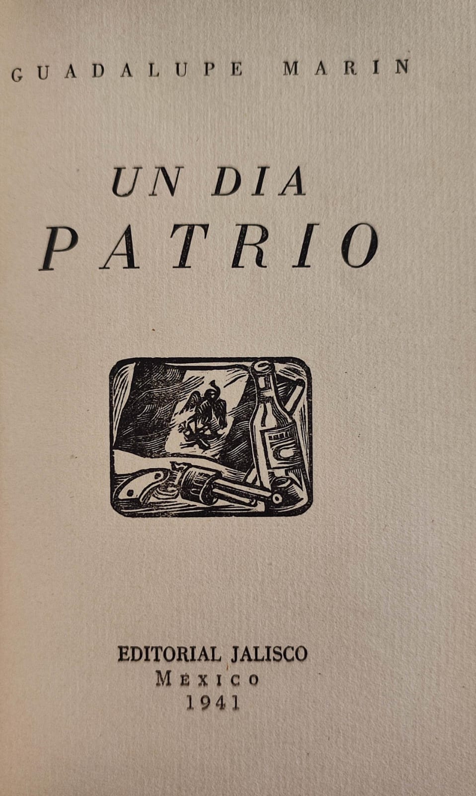 Guadalupe Marín. Un día patrio. 