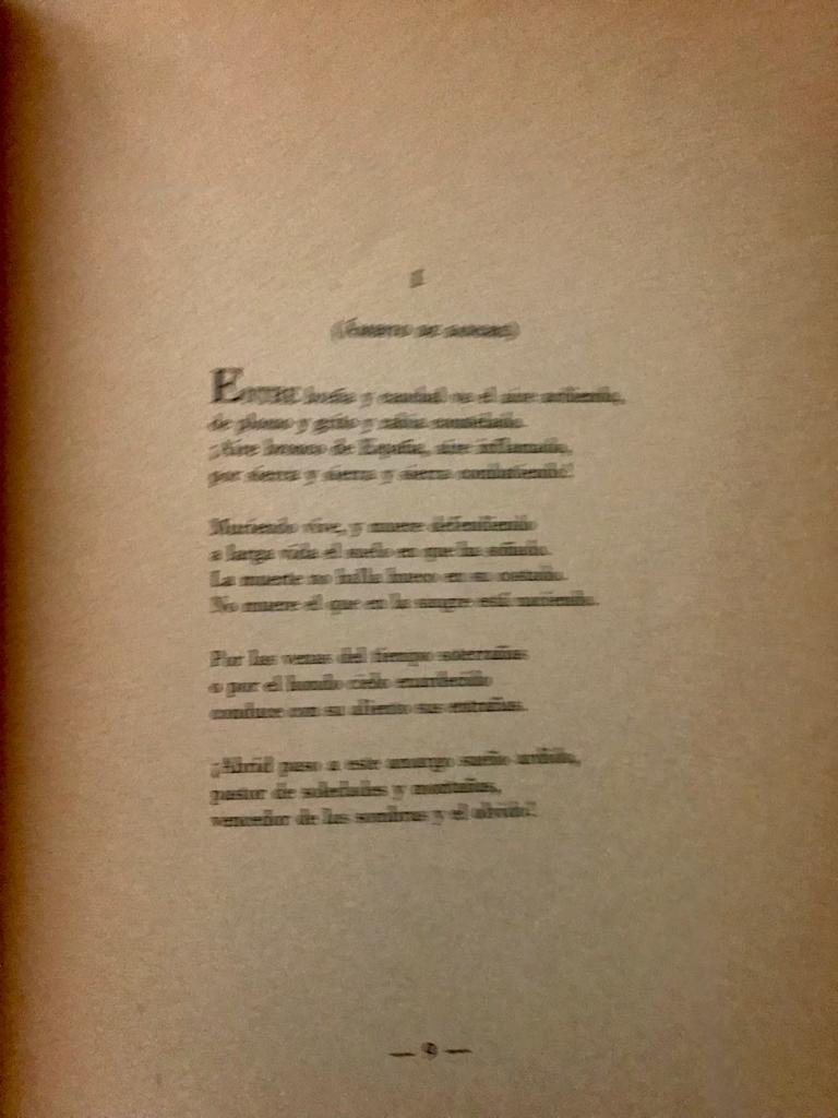 Juan Rejano	Víspera Heroica. Canto a las guerrillas de España 