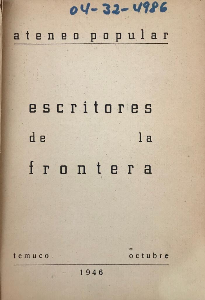 escritores de la frontera