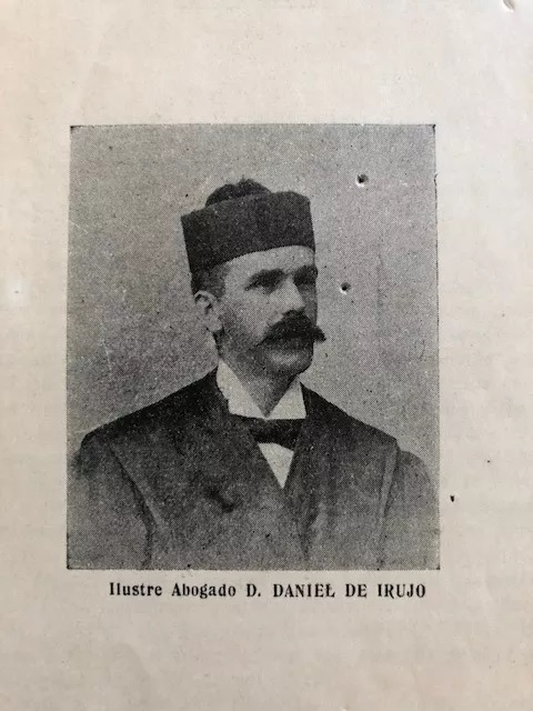 Daniel de Irujo. Inconecia de un patriota. Notable defensa del fundador del partido nacionalista Don Sabino de Arana y Goiri ante el tribunal.