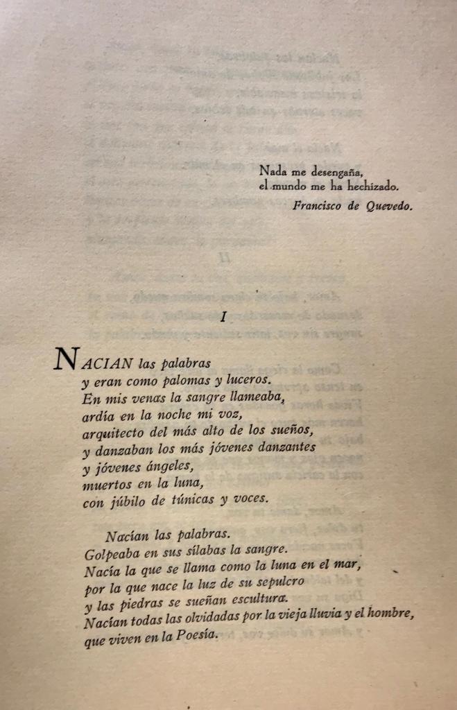 Octavio Paz	Bajo tu clara sombra (1935 - 1938)