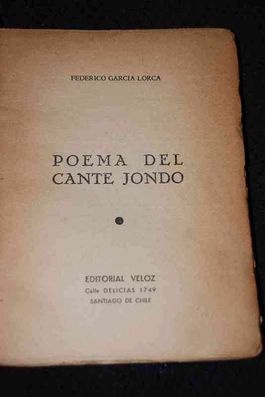Federico García Lorca - Poema del Cante Jondo