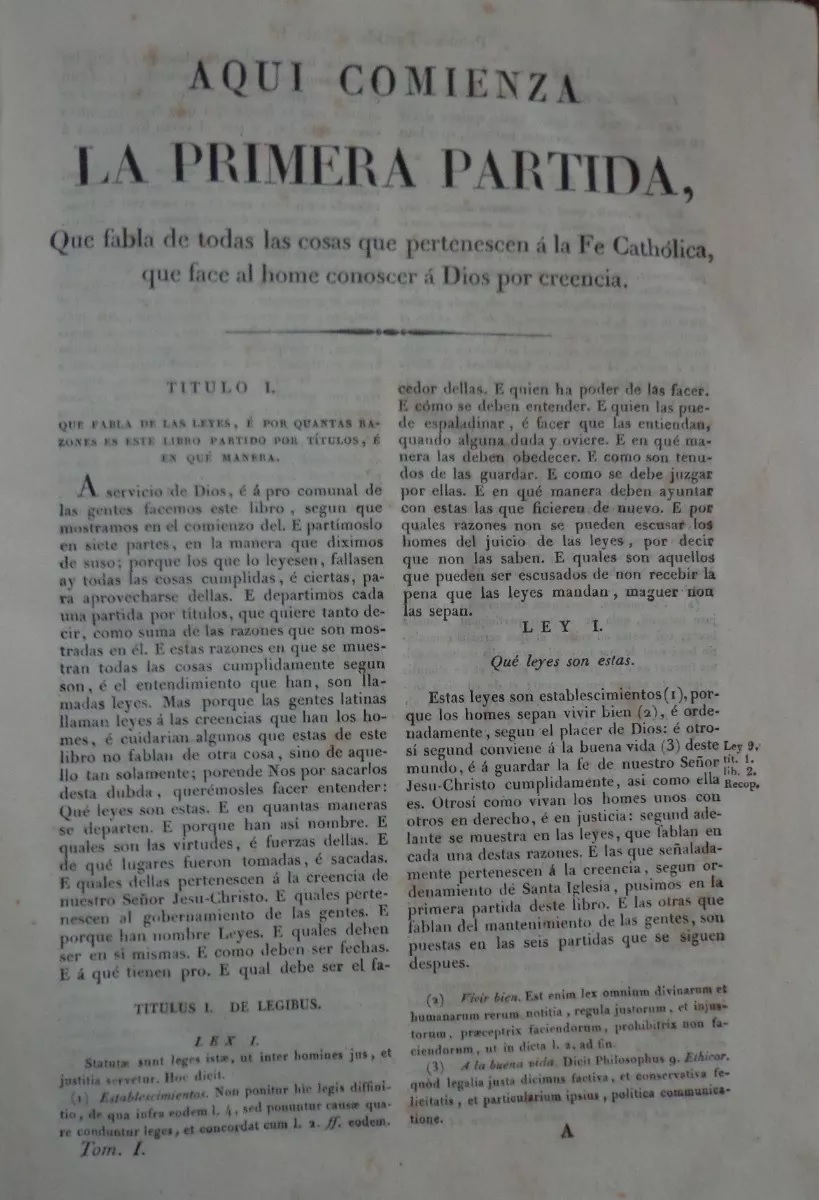 Las siete partidas del sabio Rey don Alonso el IX ; glosadas por el Lic. Gregorio López del Consejo Real de Indias de S. M.