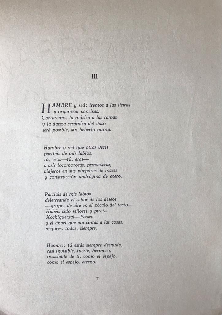 Carlos Pellicer. 	5 poemas