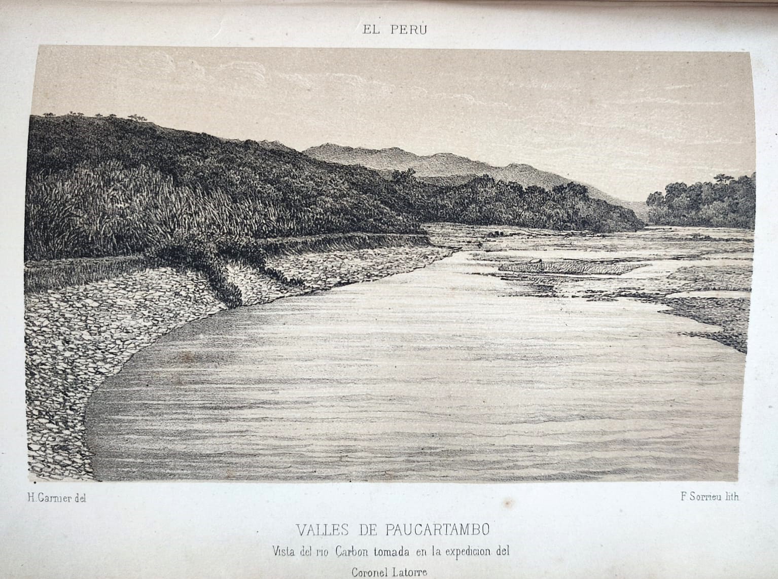 Antonio Raimondi. El Perú. 