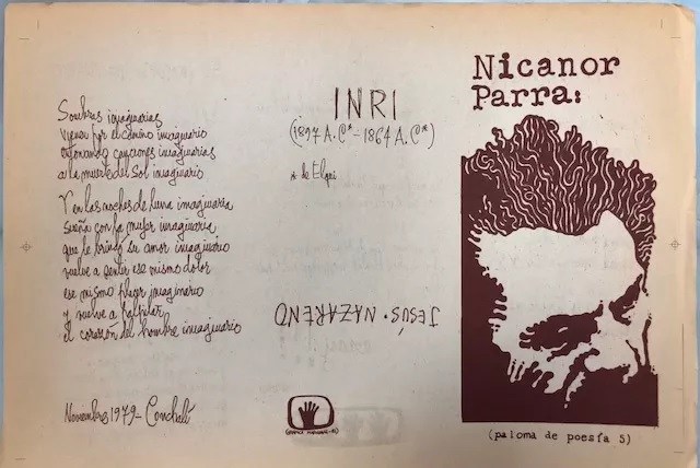 Nicanor Parra. Pichanga