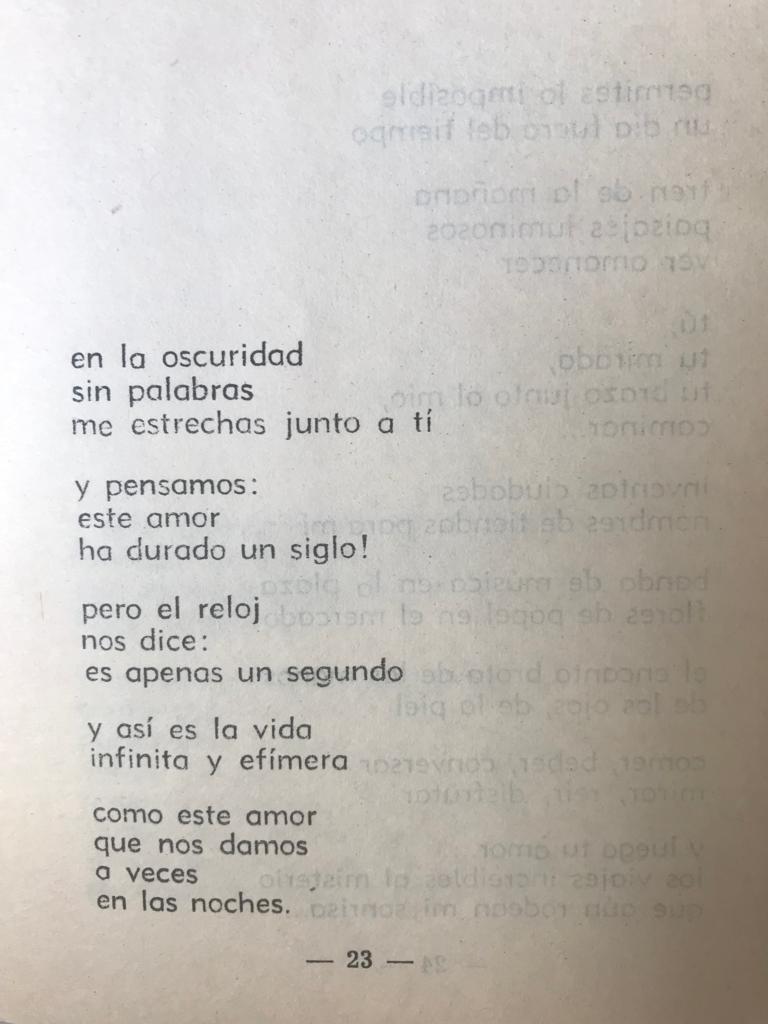 Raquel Weitzman. Poemas