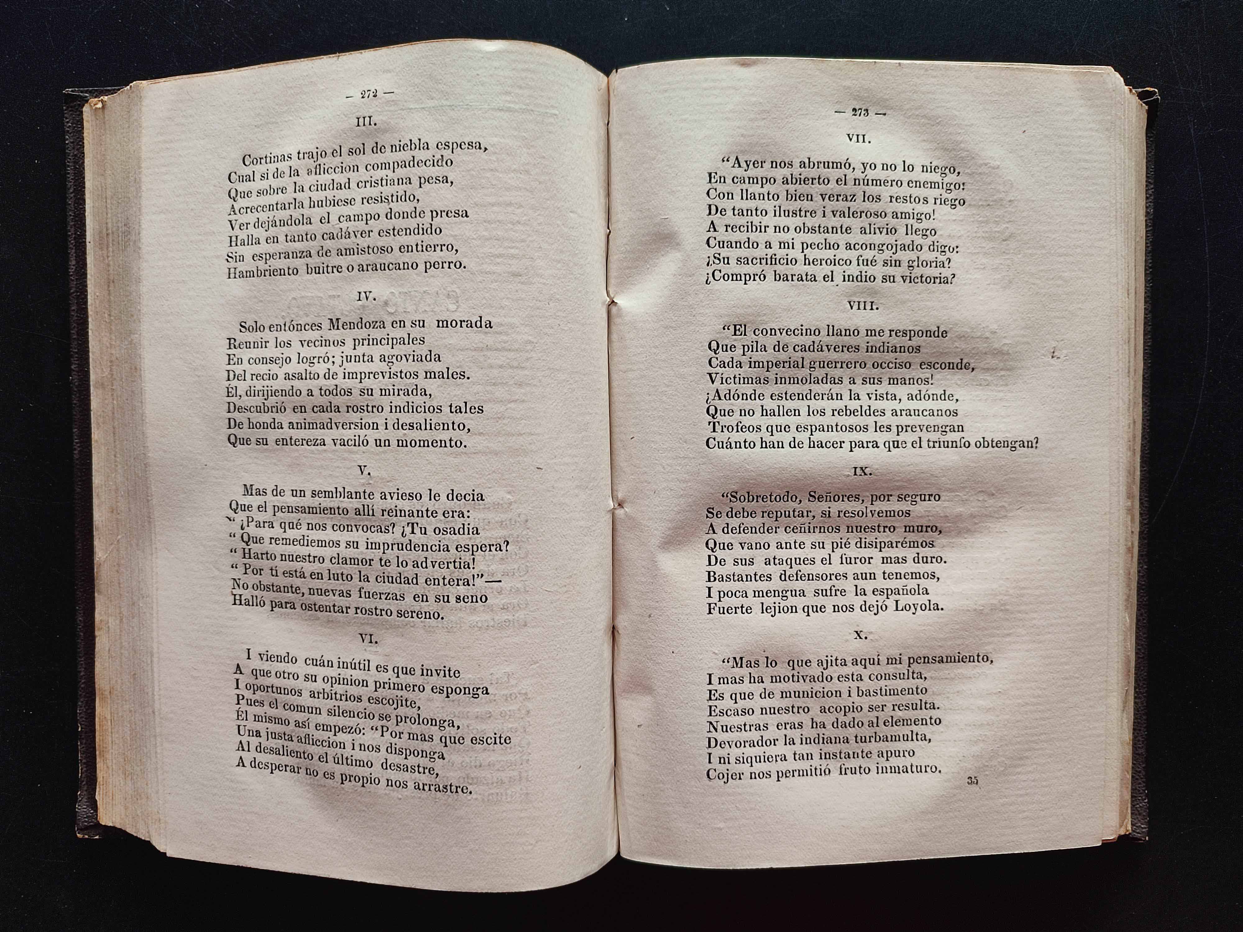 Salvador Sanfuentes. Ricardo y Lucía o la destrucción de La Imperial. Obra completa, tomo I y II encuadernados.  