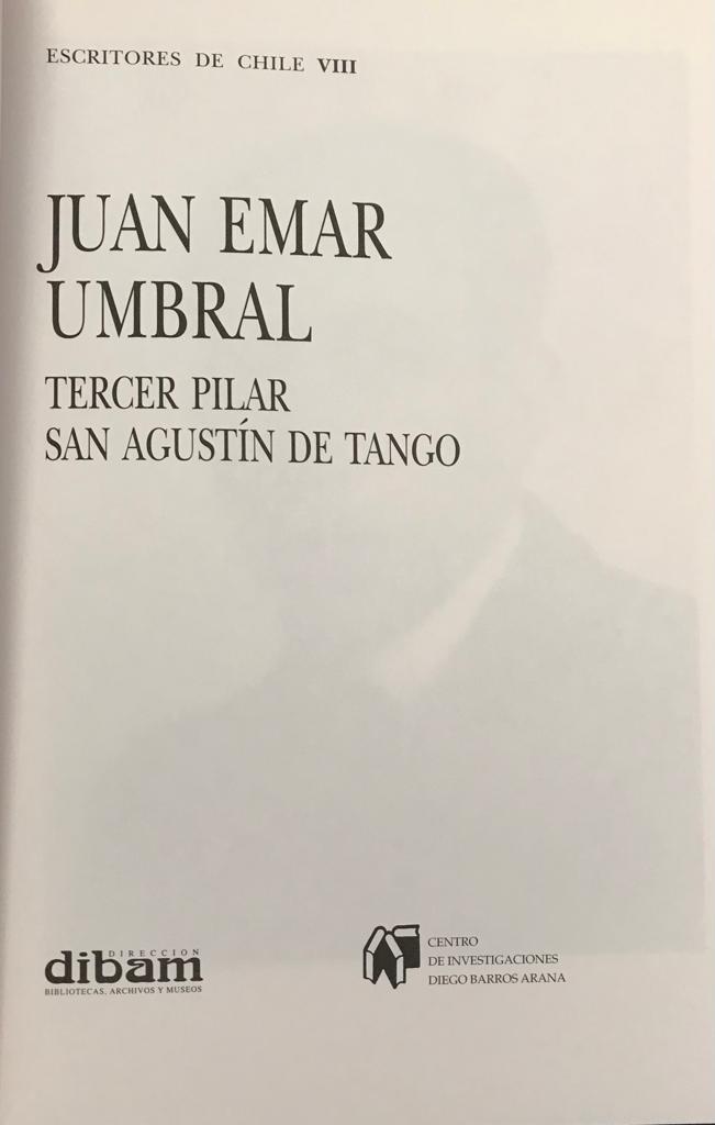 Juan Emar 	Umbral.